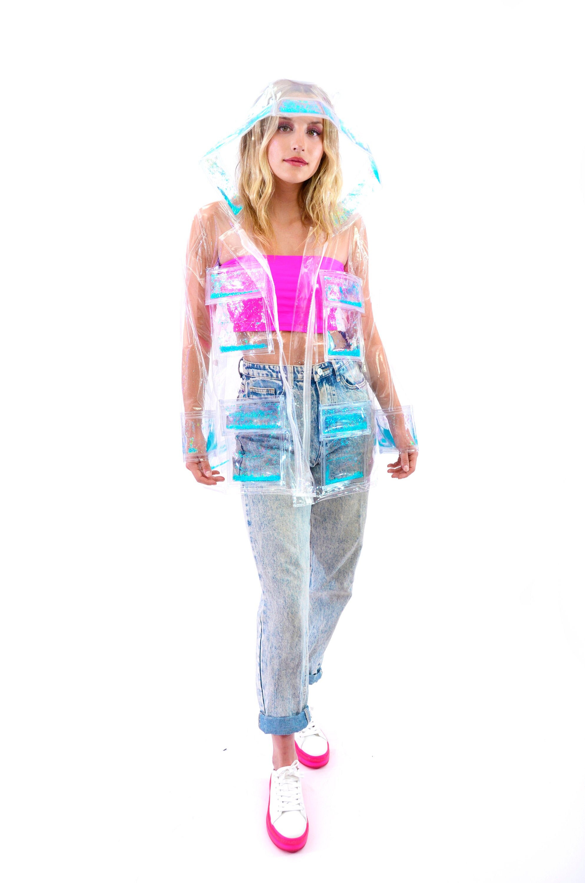 Glitter Raincoat - Etsy Australia