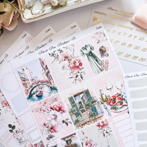Ciao // Kit adesivi per planner settimanali per planner di formato verticale // Premium opaco // Kit adesivi settimanali // Adesivi Italia // Vacanze estive