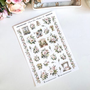 Stickers déco pour serre || Premium ou mat transparent || Stickers floraux || Autocollants de journalisation || Déco || Jardinage || Stickers nature