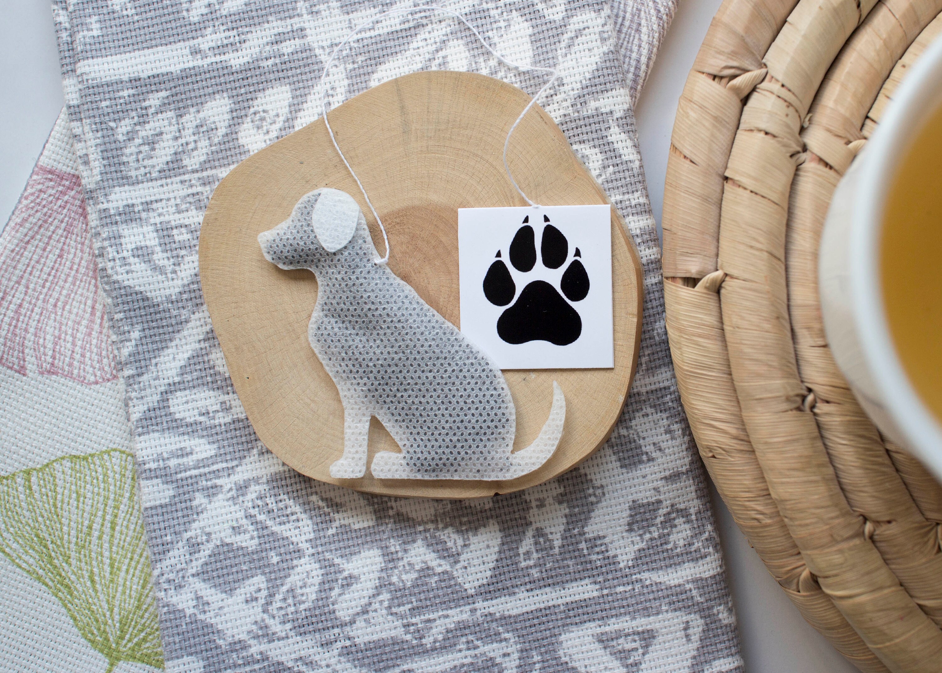 Dog tea bags 10 pc. Pet dog gift. best friend dog Etsy