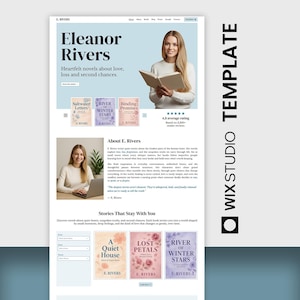Author Website Template | Wix Studio, CMS Book Integration image 14