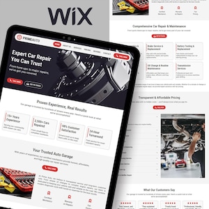 Car Repair Wix Studio Website Template, Auto mechanics, garages,Tire,brake fix service Vehicle diagnostics,detailing,detailer,services, shop