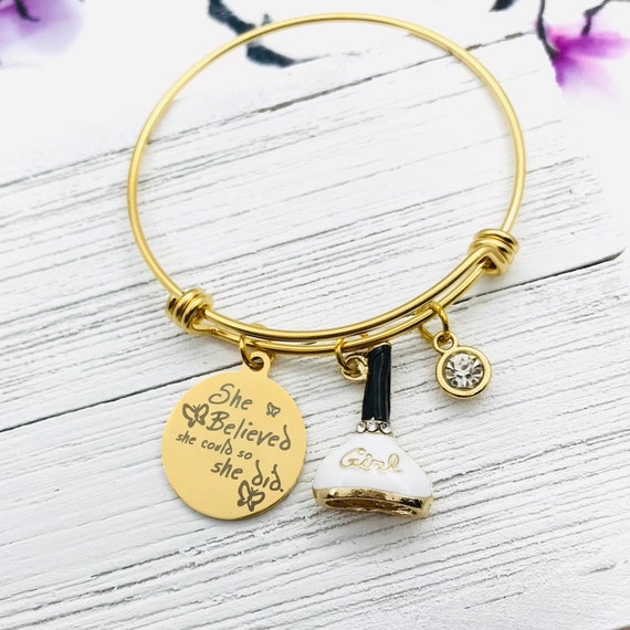 Nail tech charm best sale bracelet