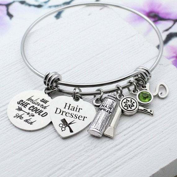 Cosmetology charm bracelet best sale