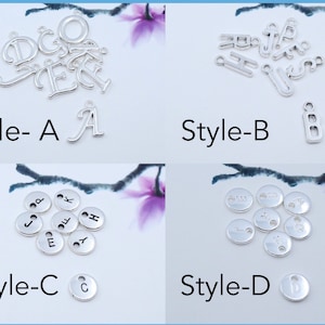 Add on Initial Charm, Personalized Initial Charm