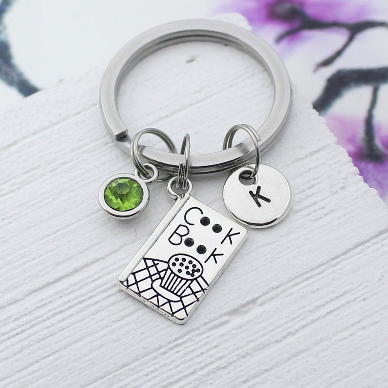 Personalized Baker Fun Charm Keychain, Baking Charms Accessory, Best ...