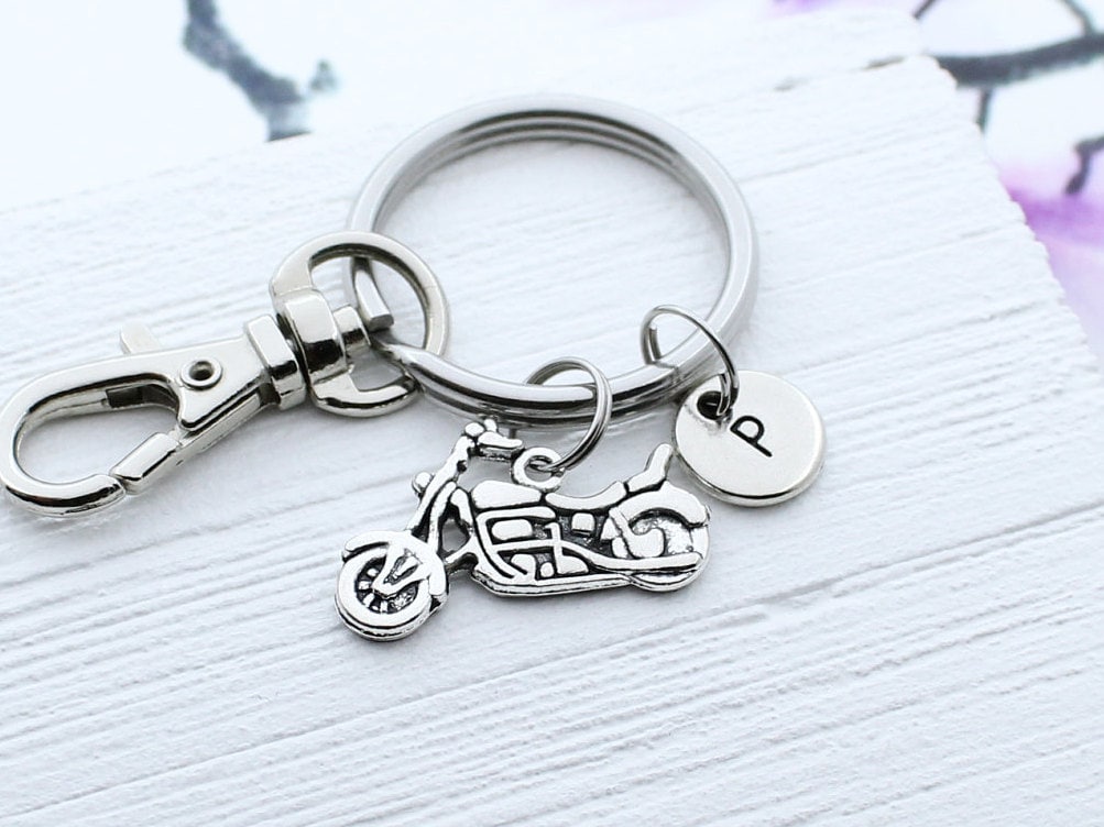 Motorcycle Usb Keychain Motorcycle Keychain, Motorcycle Charm Key Chain, Personalized Biker ...