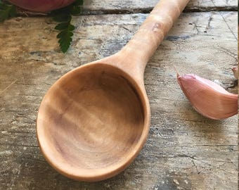 Small Maple Serving Spoon