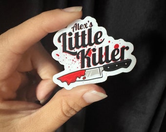 Alex’s Little Killer Sticker -Malen mit Blut/Writing with Blood- *Offiziell lizenziert*