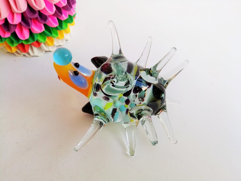 Christmas Gift Art Glass Gift Glass Figurine Lampworking Color Etsy