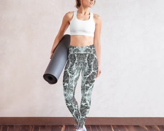 Pantalon de yoga en verre brisé, doux et extensible, idéal pour l'entraînement et la course à pied, parfait pour le yoga, le fitness et les modes de vie actifs