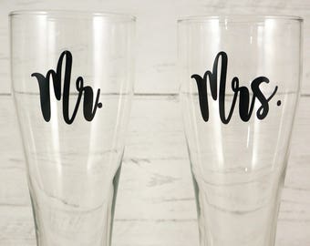 Personalized Pilsner Glass