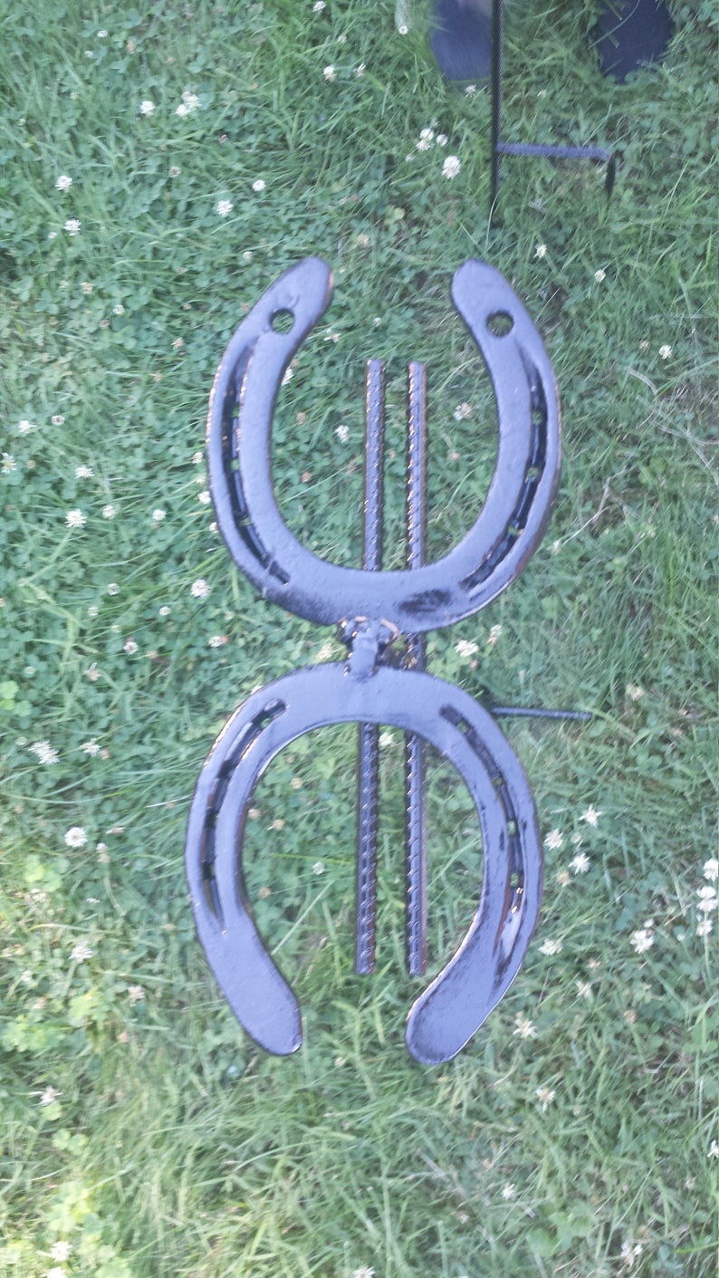Horseshoe Yard Beer/Drink Holder Etsy