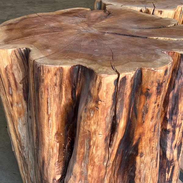 Stump Coffee Table Etsy