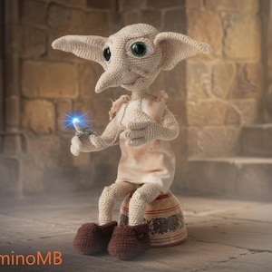 Haakpatroon voor amigurumi - Elf | PDF-download