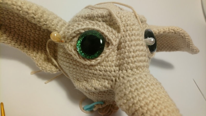 Crochet Pattern Elf inspired DobbyAmigurumi PDF only
