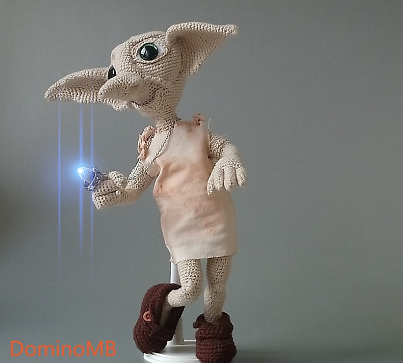 Crochet Pattern Elf inspired DobbyAmigurumi PDF only