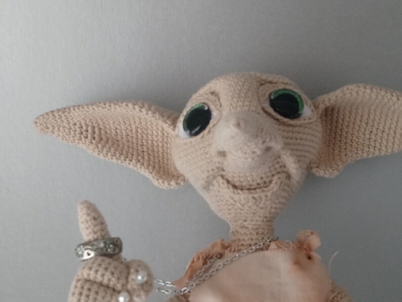 Crochet Pattern Elf inspired DobbyAmigurumi PDF only