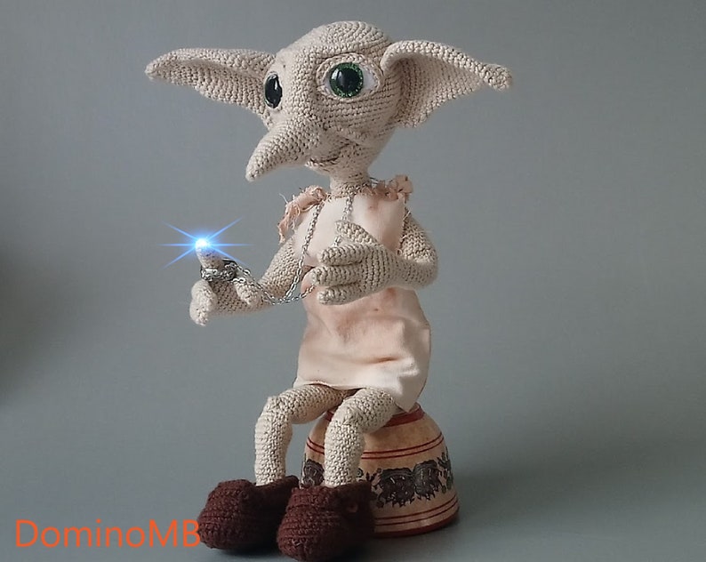 Crochet Pattern Elf inspired DobbyAmigurumi PDF only