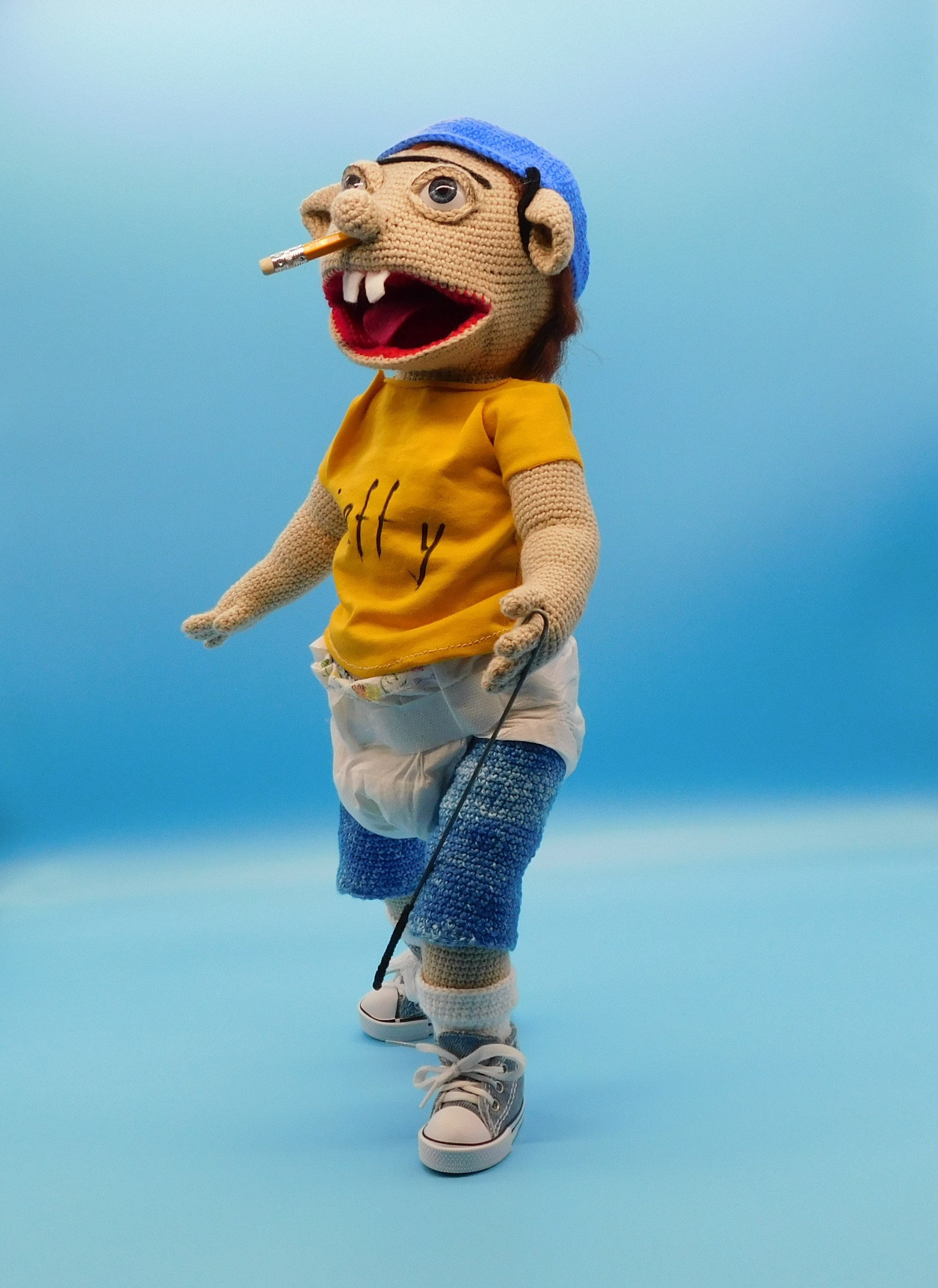 Crochet Pattern jeffy/jeffy puppet /Amigurumi PDF only Etsy