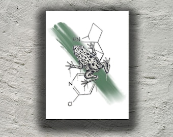 Giftiger Druck (Dart Frosch Inktober 2018)