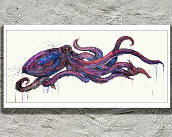 Coalesce Print (Octopus) [Single and 6-panel]