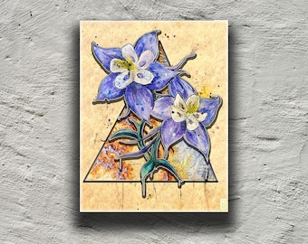 Columbine Print