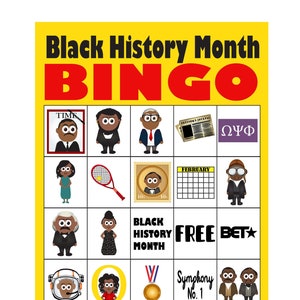 Bingo mese storia nera - 20 carte