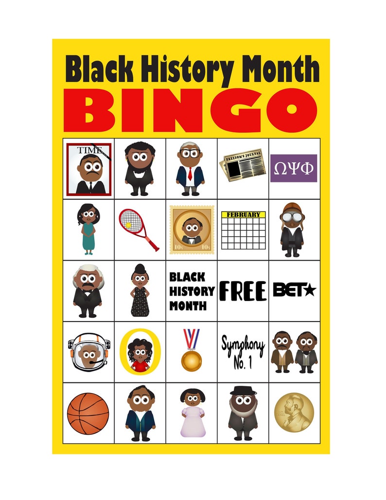 black-history-month-bingo-20-cards-etsy