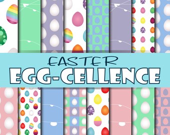 Easter Egg-cellence - 16 sheets