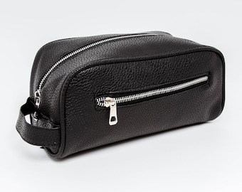 Black Toiletry Wash & Travel Bag- from Benny’s of London