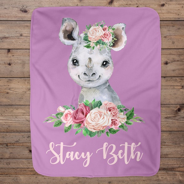 Baby Rhinoceros Etsy