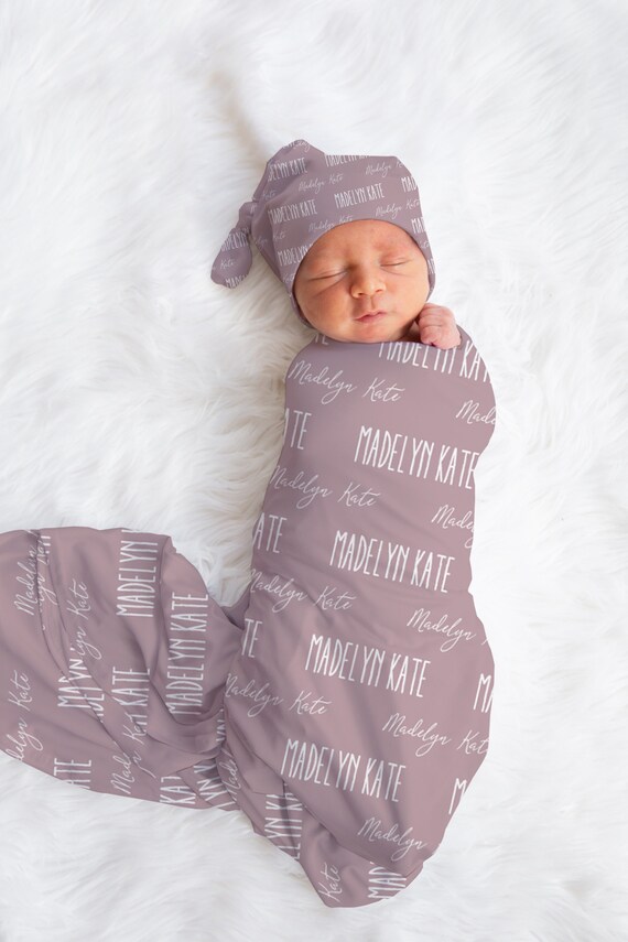 Mauve clearance swaddle blanket