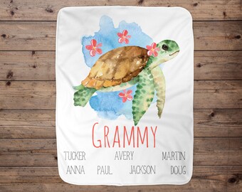Under The Sea Turtle Jellyfish Custom Blankets 50x60 Inches for Couch Bed Personalized Throw Blanket Fleece Blanket with Your Name Birthday for Boy Girl Teen Under The Sea Turtle Jellyfish Custom Blankets 50x60 Inches for Couch Bed Personalized Throw Blanket Fleece Blanket with Your Name Birthday for Boy Girl Teen