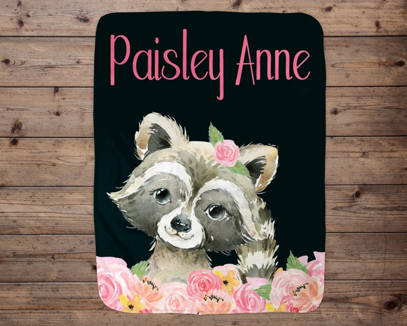 Baby Raccoon Quilted Blanket NCU0DV548 main image 0