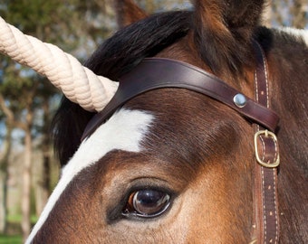 Unicorn Browband WITHOUT horn