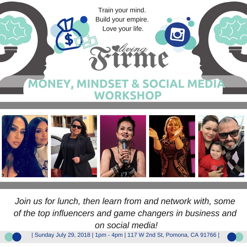 Living Firme Money Mindset and Social Media Workshop Living Firme Money Mindset and Social Media Workshop