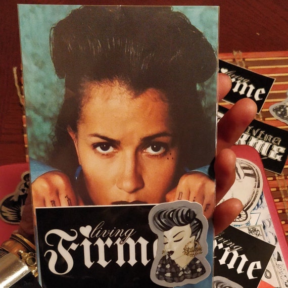 Signed By Sadgirl Mi Vida Loca Postcard And Living Firme Etsy