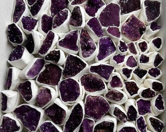 Amethyst Crystals Specimen – 96 Piece Lot
