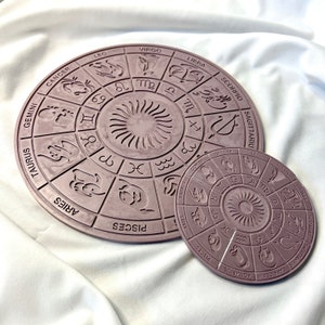 Nova Zodiac Sign Jesmonite Dish & Coaster Set