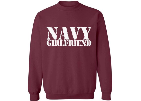 navy girlfriend hoodie