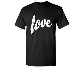Love T-Shirt for Men Love Shirts Valentine's Day 2018 Outfit for Men Love Shirts for Him Valentine Love Gifts for Men Love Tshirts