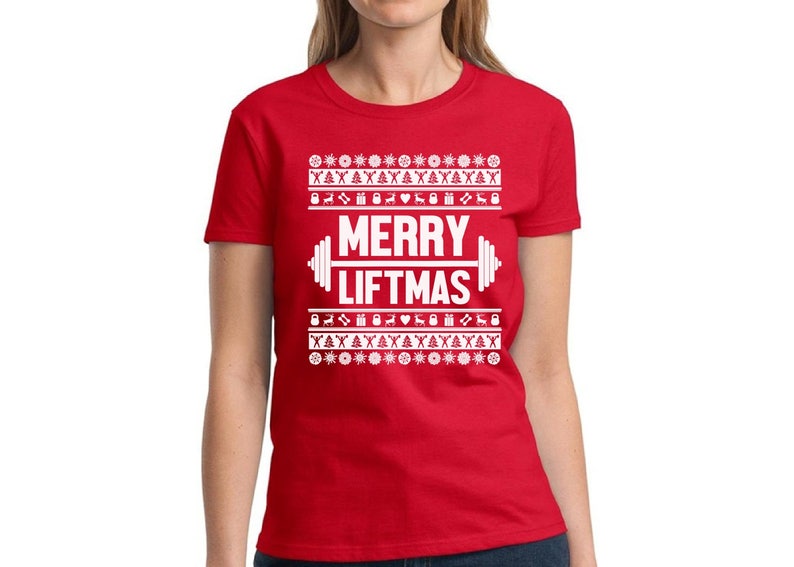 Merry Liftmas camisa fea camiseta de Navidad feo navidad Etsy