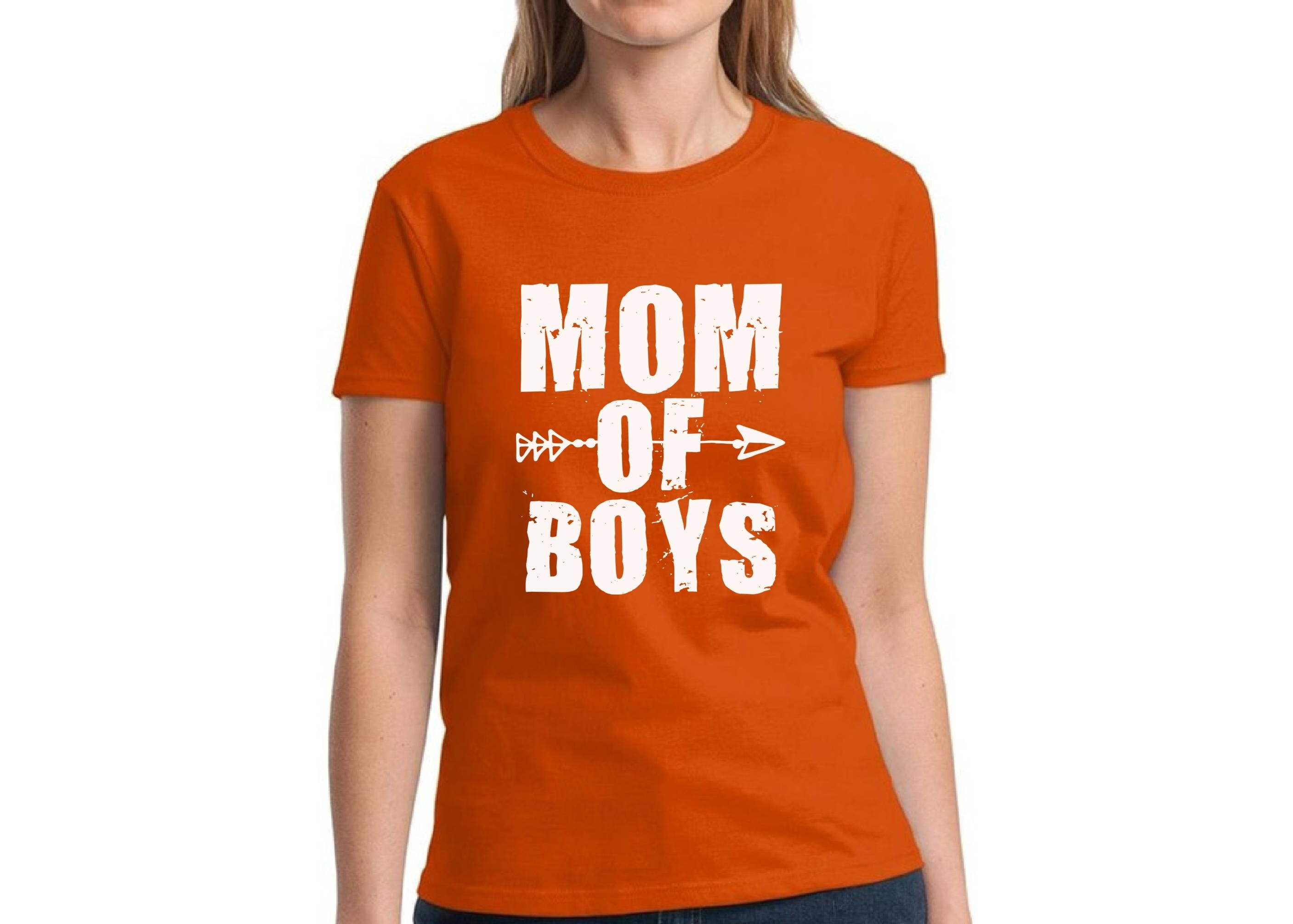 Mom of boys t shirt deals