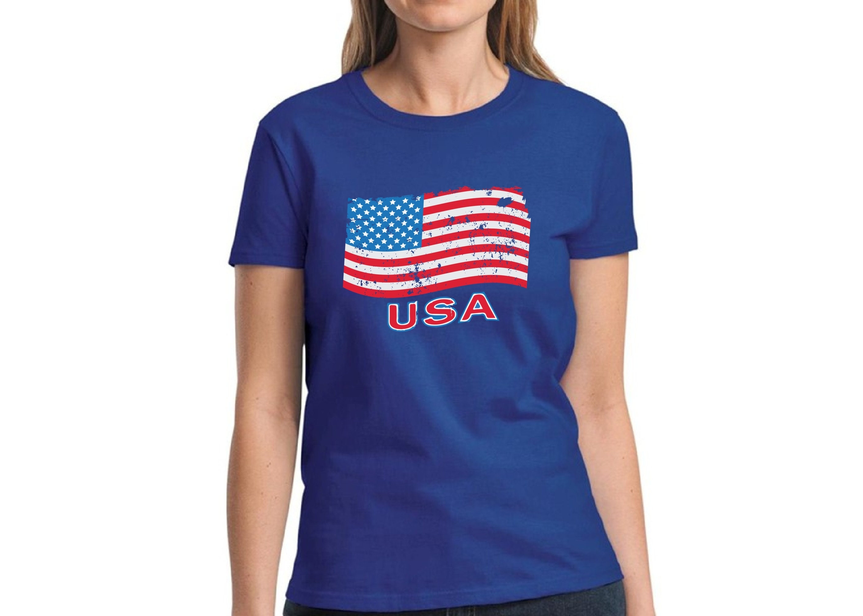 USA Tshirt American Flag Shirt 4th of July Tshirt USA Shirts | Etsy