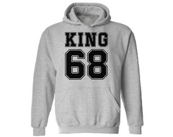 King 68 Hoodie Sweater Martin Luther King Hooded Sweatshirt