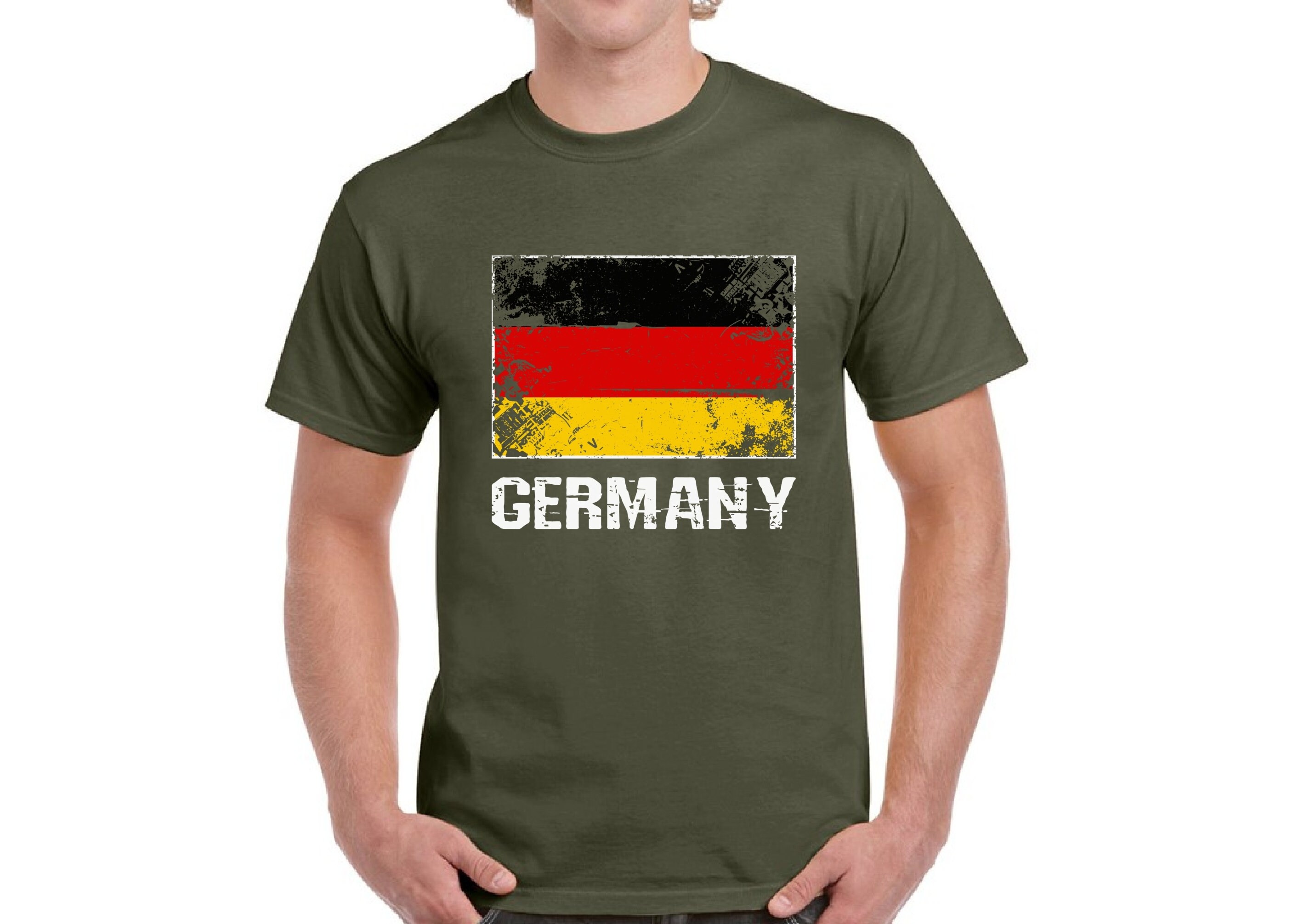 Germany Shirt for Men Germany Flag Tshirt German Soccer Shirts Etsy