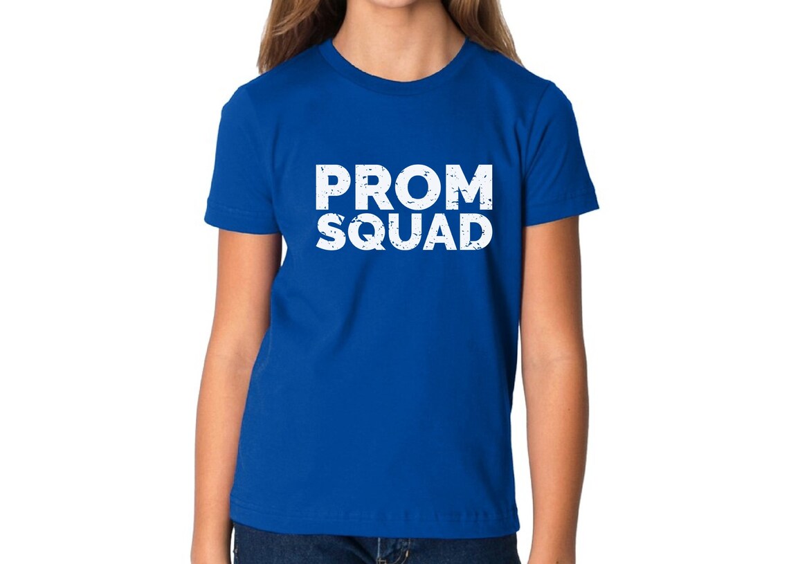 Prom Squad Youth Shirt Boys Prom Tshirt Matching Prom Shirts Etsy