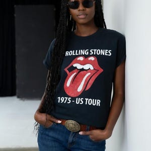 Rolling Stones 1975 T Shirt - Etsy