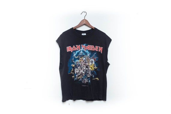 iron maiden graphic tee